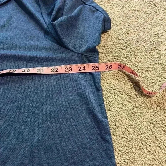 32 Degrees Cool Mens Ultra Lux Polo Deep Pacific Blue, Size XXL - Picture 5 of 8